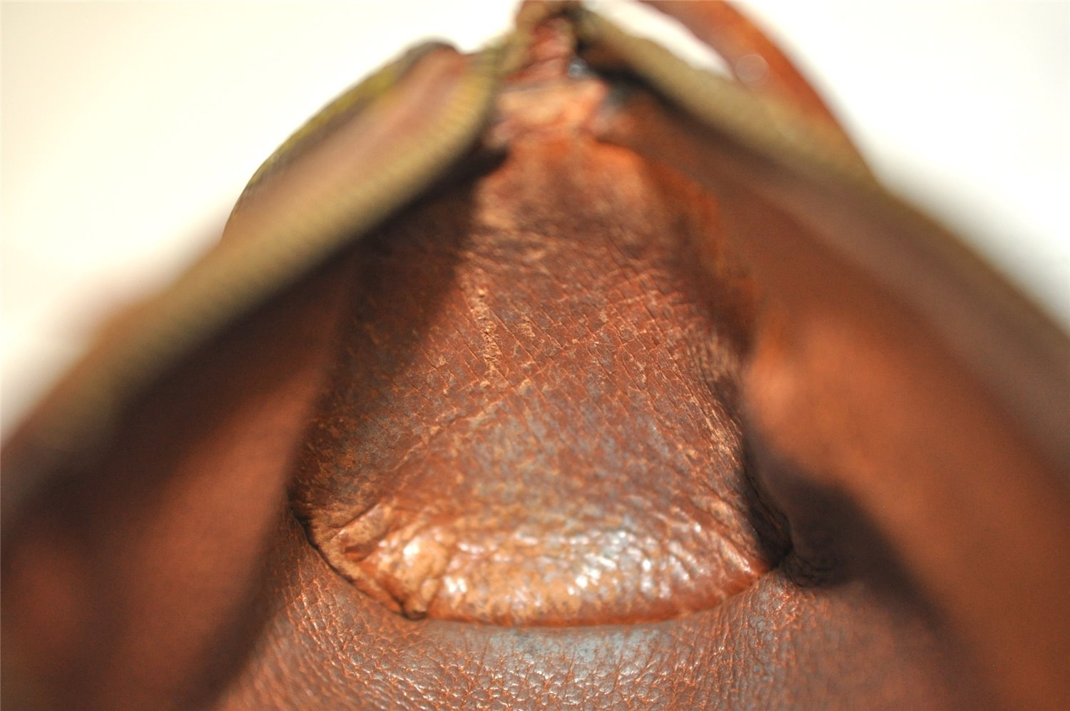 Authentic Louis Vuitton Monogram Papillon Pouch Old Model LV Junk 4288I