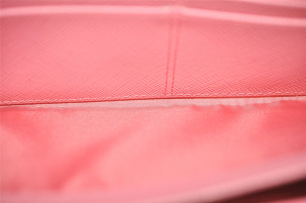 Authentic COACH Madison Dotted Op Art Long Wallet Purse PVC Leather Beige 4288J