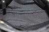 Authentic COACH Signature Shoulder Hand Bag Canvas Leather 10507 Black 4288K