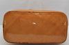 Authentic Louis Vuitton Vernis Houston Shoulder Hand Bag Yellow M91004 LV 4289J