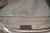 Authentic FENDI Zucca Vintage Shoulder Bag Purse Canvas Leather Brown 4290J