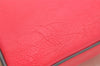 Authentic Christian Dior Diorissimo 2Way Hand Bag Purse Leather Pink Beige 4291J