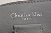 Authentic Christian Dior Diorissimo 2Way Hand Bag Purse Leather Pink Beige 4291J
