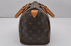 Authentic Louis Vuitton Monogram Speedy 25 Boston Hand Bag M41528 LV 4292K