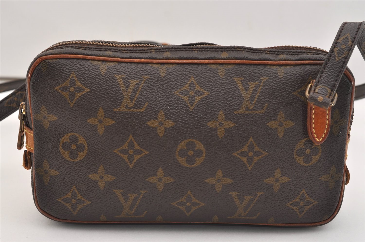Auth Louis Vuitton Monogram Marly Bandouliere Shoulder Cross Bag M51828 LV 4293J