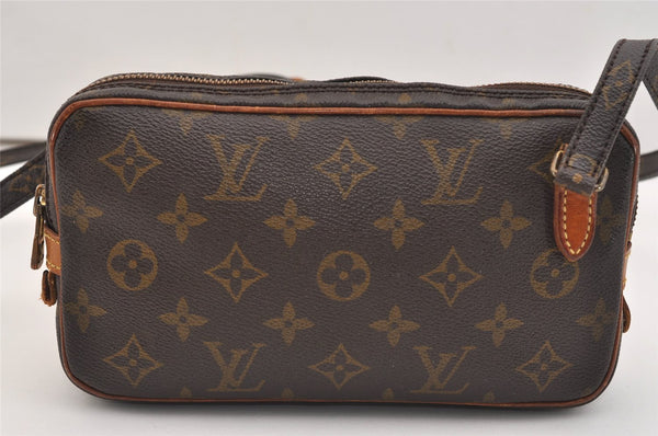 Auth Louis Vuitton Monogram Marly Bandouliere Shoulder Cross Bag M51828 LV 4293J