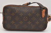 Auth Louis Vuitton Monogram Marly Bandouliere Shoulder Cross Bag M51828 LV 4293J
