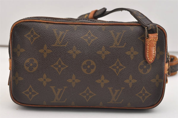 Auth Louis Vuitton Monogram Marly Bandouliere Shoulder Cross Bag M51828 LV 4293J
