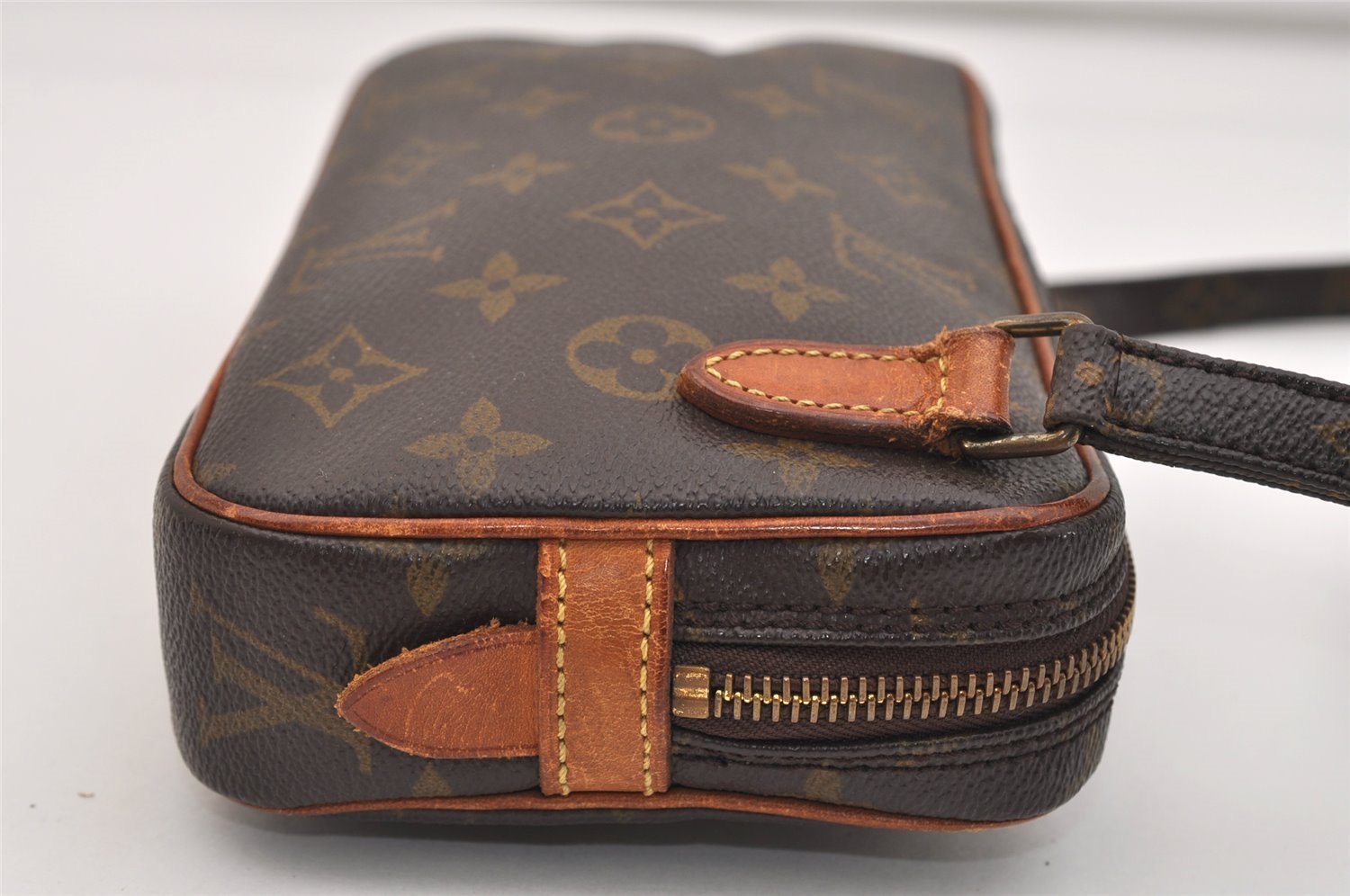 Auth Louis Vuitton Monogram Marly Bandouliere Shoulder Cross Bag M51828 LV 4293J