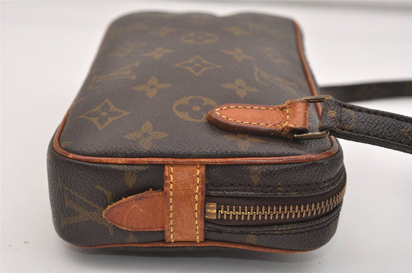 Auth Louis Vuitton Monogram Marly Bandouliere Shoulder Cross Bag M51828 LV 4293J