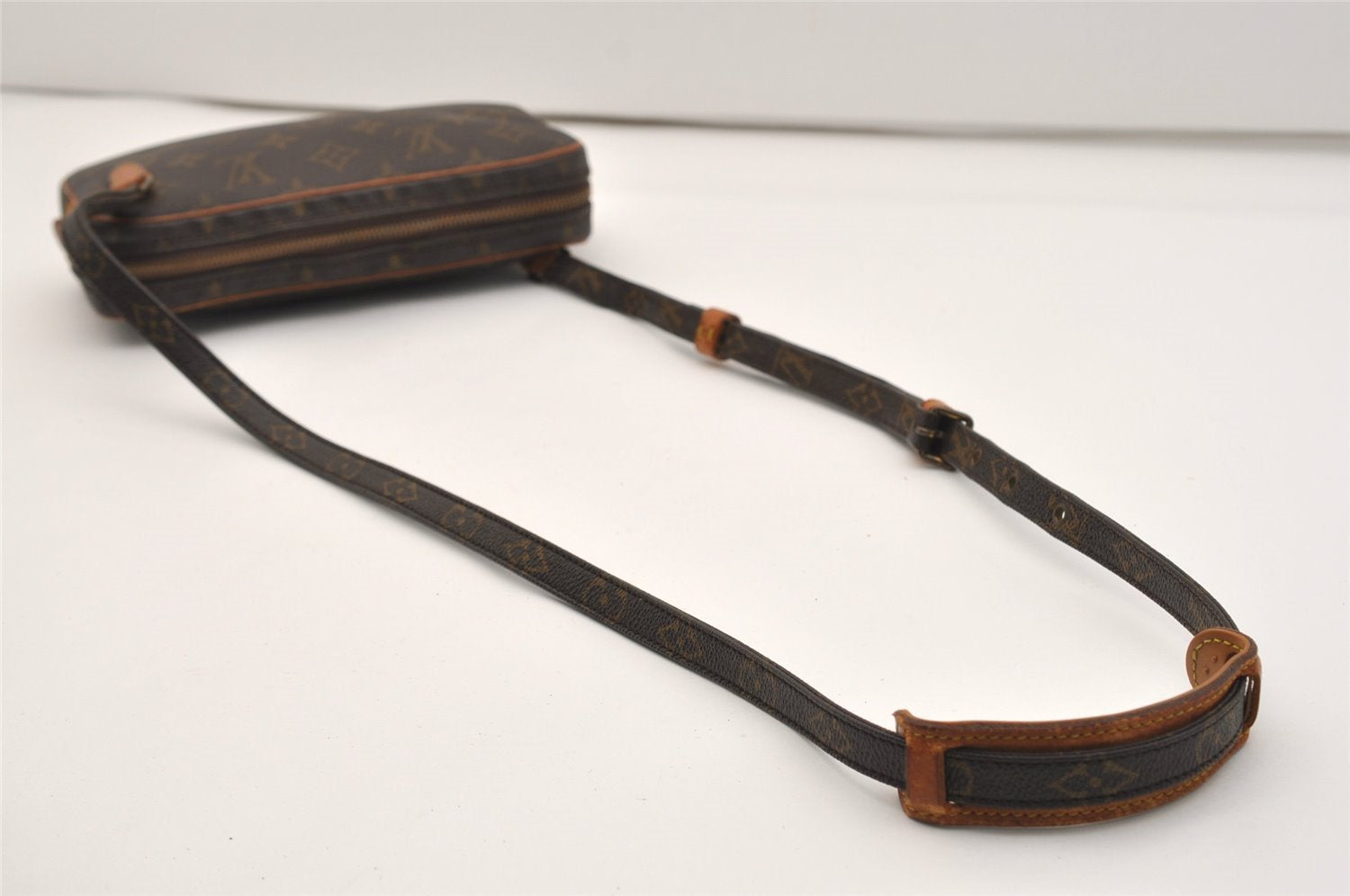 Auth Louis Vuitton Monogram Marly Bandouliere Shoulder Cross Bag M51828 LV 4293J