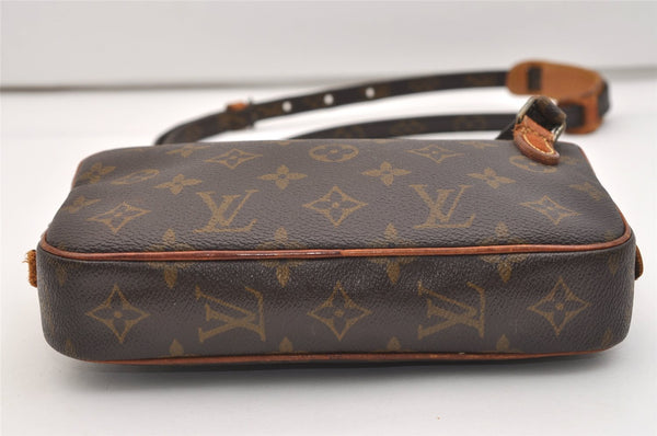 Auth Louis Vuitton Monogram Marly Bandouliere Shoulder Cross Bag M51828 LV 4293J