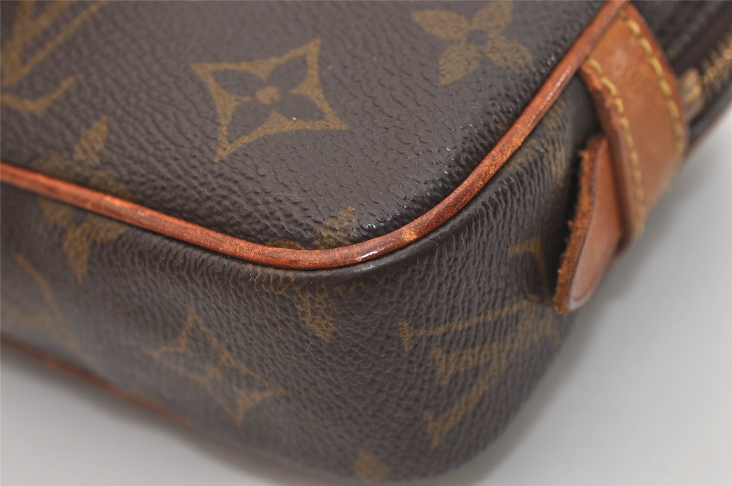 Auth Louis Vuitton Monogram Marly Bandouliere Shoulder Cross Bag M51828 LV 4293J