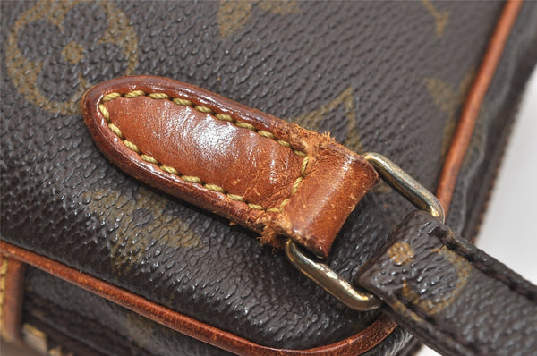Auth Louis Vuitton Monogram Marly Bandouliere Shoulder Cross Bag M51828 LV 4293J