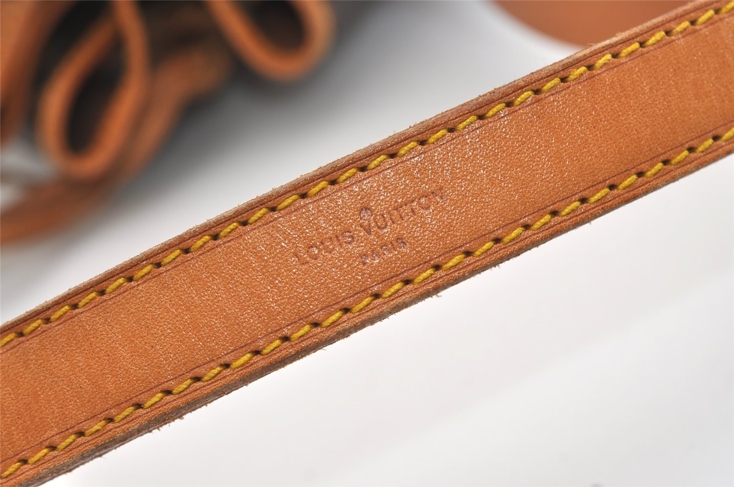 Authentic Louis Vuitton Monogram Noe Shoulder Drawstring Bag M42224 LV 4294J