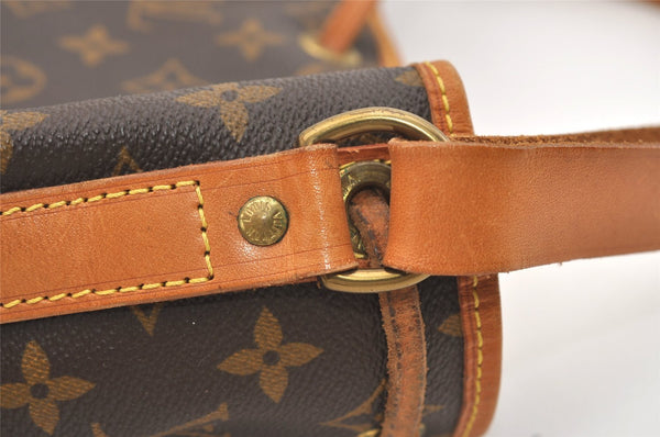 Authentic Louis Vuitton Monogram Noe Shoulder Drawstring Bag M42224 LV 4294J