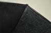Authentic Louis Vuitton Epi Montaigne 27 Clutch Hand Bag Black M52652 LV 4295I