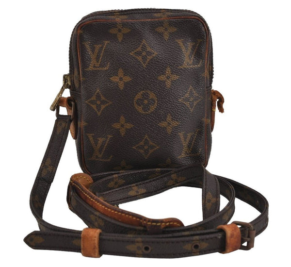 Auth Louis Vuitton Monogram Mini Poche Danube Shoulder Bag M45268 Junk 4295J
