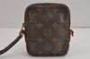Auth Louis Vuitton Monogram Mini Poche Danube Shoulder Bag M45268 Junk 4295J