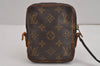 Auth Louis Vuitton Monogram Mini Poche Danube Shoulder Bag M45268 Junk 4295J