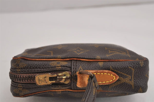 Auth Louis Vuitton Monogram Mini Poche Danube Shoulder Bag M45268 Junk 4295J