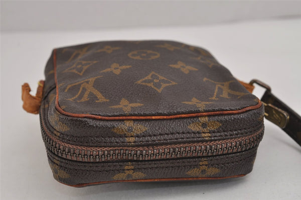 Auth Louis Vuitton Monogram Mini Poche Danube Shoulder Bag M45268 Junk 4295J