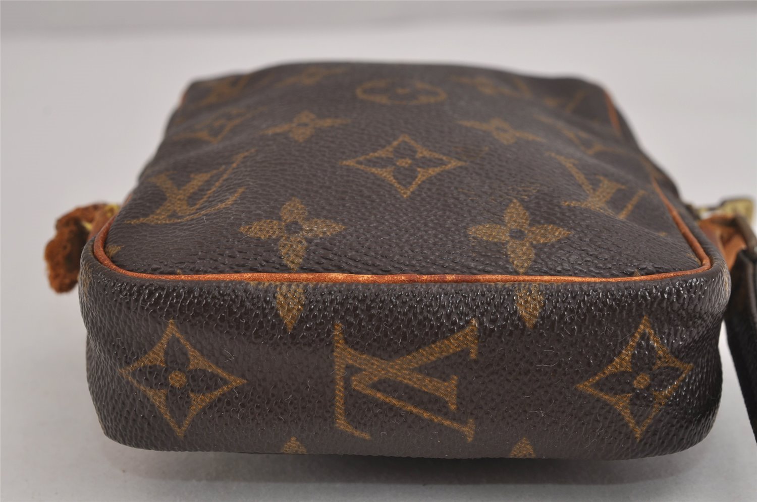 Auth Louis Vuitton Monogram Mini Poche Danube Shoulder Bag M45268 Junk 4295J