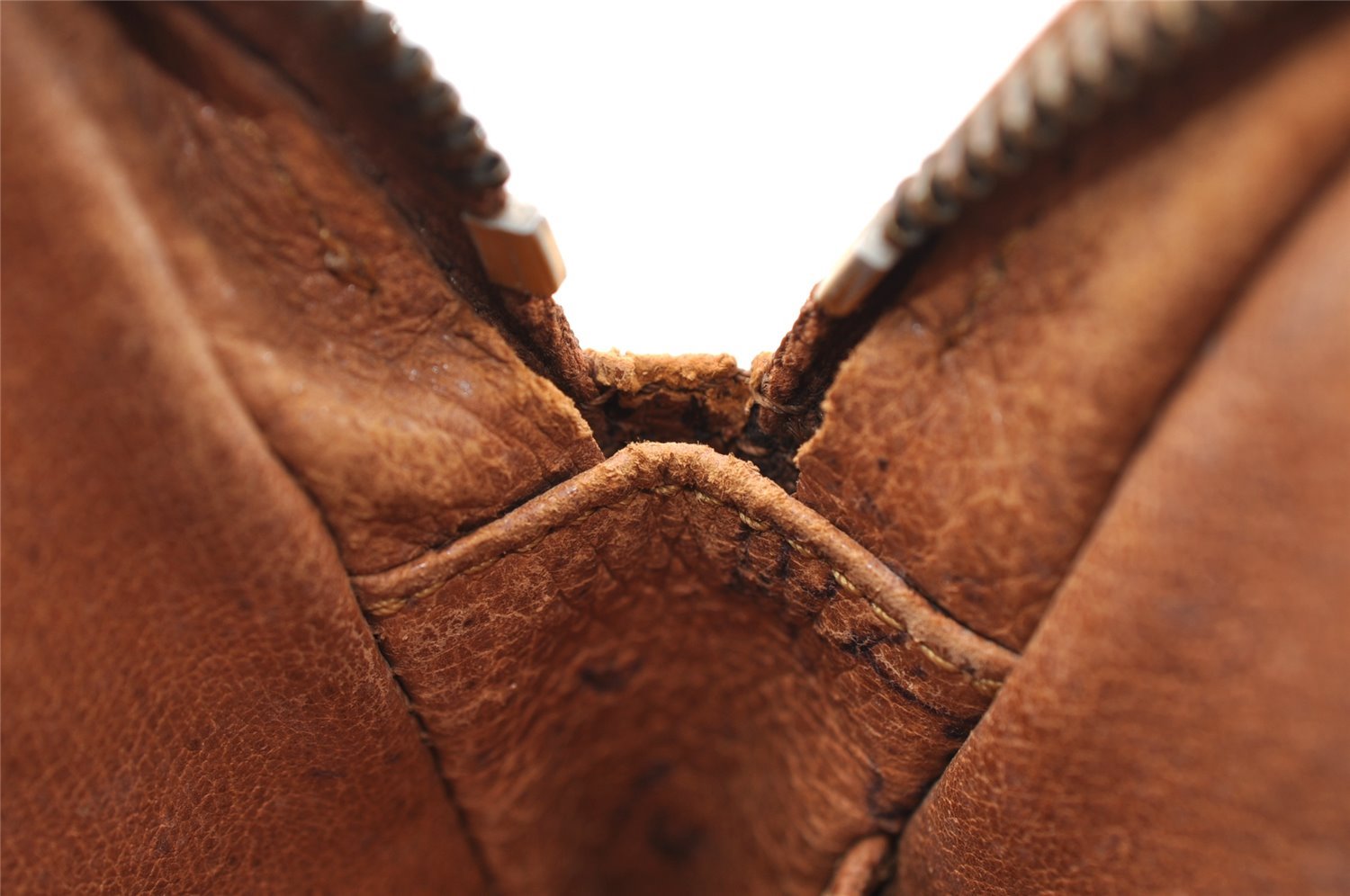 Authentic Louis Vuitton Monogram Pochette Sport Clutch Bag Old Model Junk 4296I