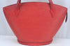 Auth Louis Vuitton Epi Saint Jacques Shopping Shoulder Bag Red M52267 LV 4296J