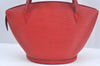 Auth Louis Vuitton Epi Saint Jacques Shopping Shoulder Bag Red M52267 LV 4296J