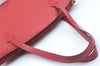 Auth Louis Vuitton Epi Saint Jacques Shopping Shoulder Bag Red M52267 LV 4296J