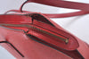 Auth Louis Vuitton Epi Saint Jacques Shopping Shoulder Bag Red M52267 LV 4296J