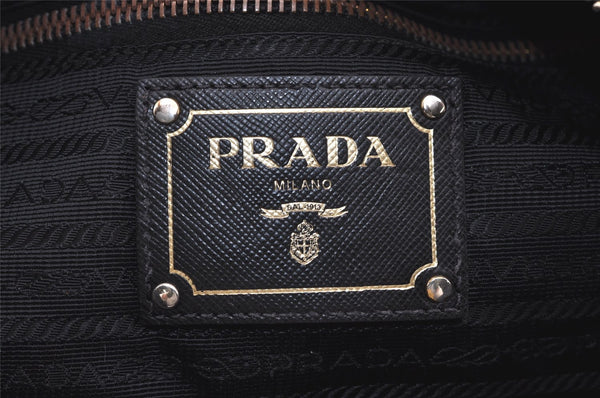 Authentic PRADA Vintage Nylon Tessuto 2Way Shoulder Hand Bag Purse Black 4297J