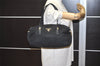 Authentic PRADA Vintage Nylon Tessuto 2Way Shoulder Hand Bag Purse Black 4297J