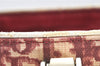 Authentic Christian Dior Trotter No.1 Shoulder Tote Bag PVC Enamel Red 4297K
