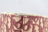 Authentic Christian Dior Trotter No.1 Shoulder Tote Bag PVC Enamel Red 4297K