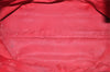 Authentic Christian Dior Trotter No.1 Shoulder Tote Bag PVC Enamel Red 4297K