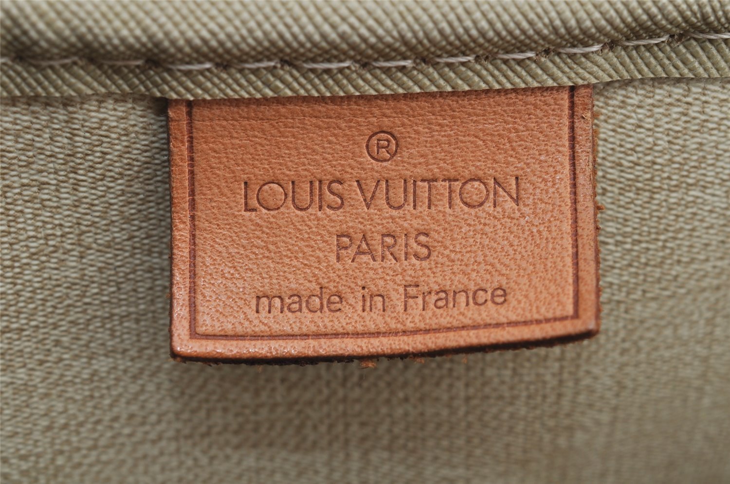 Authentic Louis Vuitton Monogram Deauville Hand Bag M47270 LV 4298I