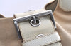 Authentic PRADA Vintage Canvas Leather Shoulder Tote Bag Beige 4298J