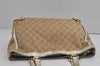Authentic GUCCI Abbey Shoulder Hand Bag GG Canvas Leather 170004 Brown 4299J