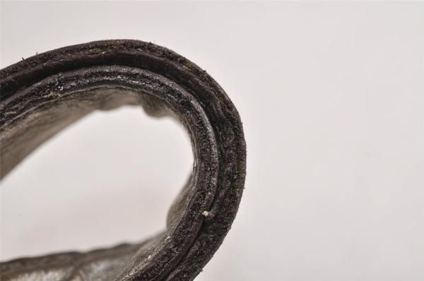 Authentic GUCCI Abbey Shoulder Hand Bag GG Canvas Leather 170004 Brown 4299J