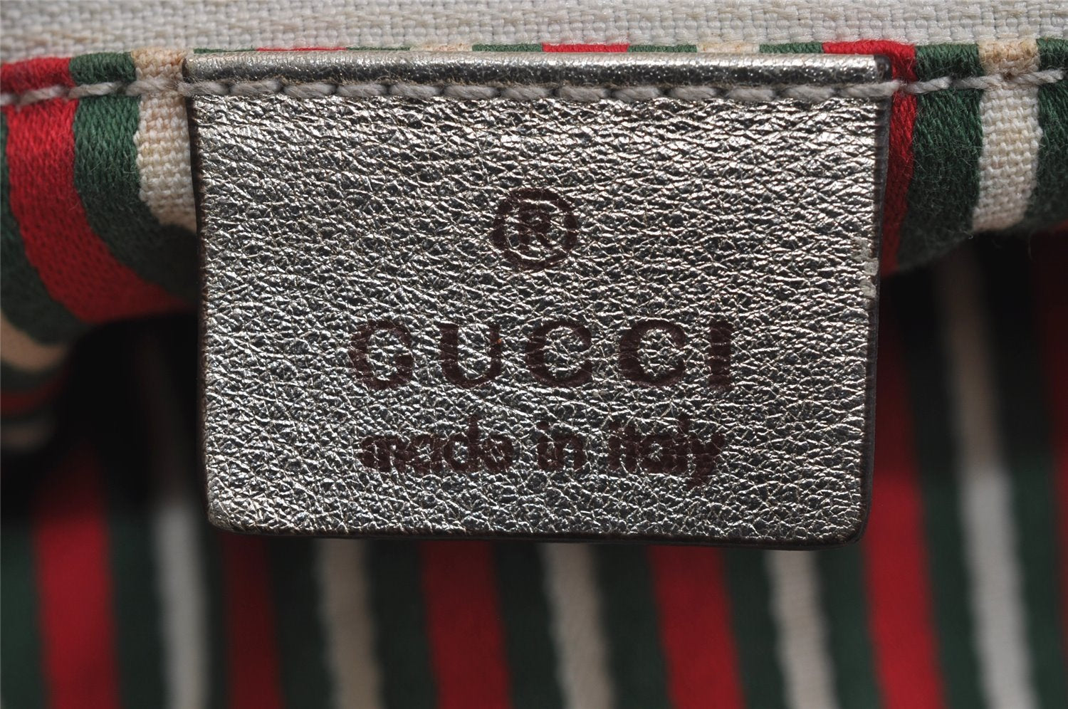 Authentic GUCCI Abbey Shoulder Hand Bag GG Canvas Leather 170004 Brown 4299J