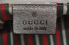 Authentic GUCCI Abbey Shoulder Hand Bag GG Canvas Leather 170004 Brown 4299J
