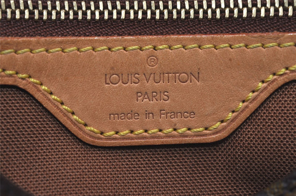 Authentic Louis Vuitton Monogram Trotteur Shoulder Cross Bag M51240 LV 4300I
