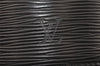 Authentic Louis Vuitton Epi Cannes Cosmetic Hand Bag Purse Black M48032 LV 4301K