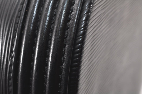 Authentic Louis Vuitton Epi Cannes Cosmetic Hand Bag Purse Black M48032 LV 4301K