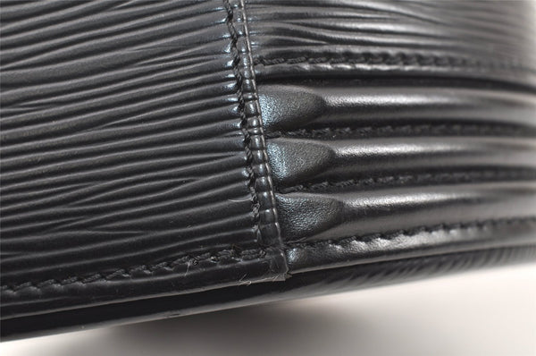 Authentic Louis Vuitton Epi Cannes Cosmetic Hand Bag Purse Black M48032 LV 4301K