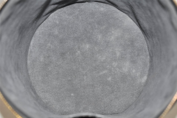 Authentic Louis Vuitton Epi Cannes Cosmetic Hand Bag Purse Black M48032 LV 4301K