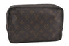 Auth Louis Vuitton Monogram Trousse Toilette 23 Clutch Bag M47524 Junk 4302I