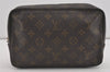 Auth Louis Vuitton Monogram Trousse Toilette 23 Clutch Bag M47524 Junk 4302I
